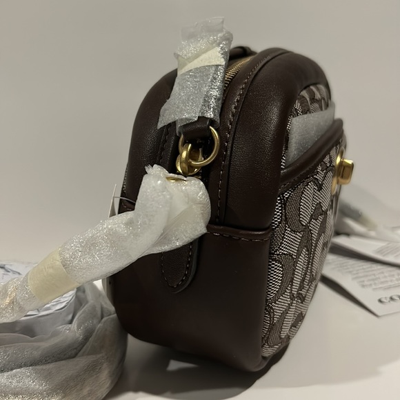 Coach Bags Coach C5275 Camera Signature Jacquard Quilting Crossbody